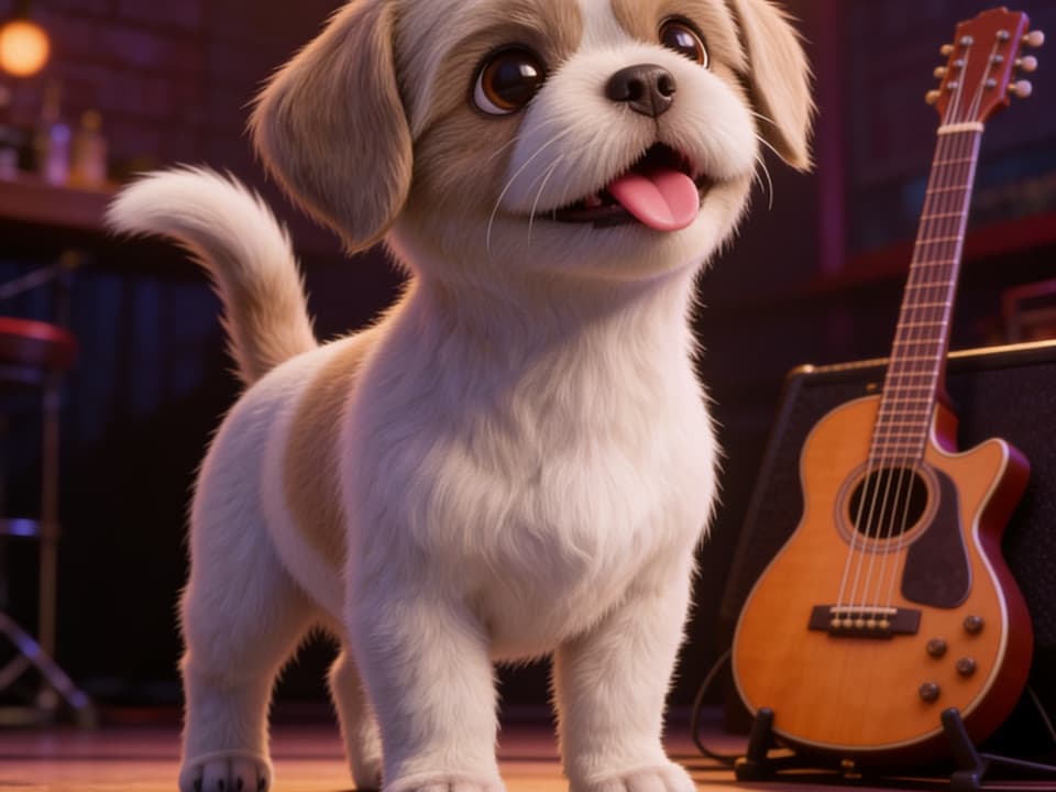 Pet Guitar Stage